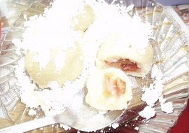 Švestkové knedlíky (z tvaroho-brambor.těsta)