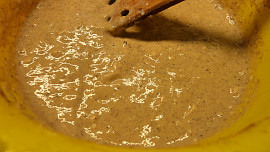 Vařený banánový koláč