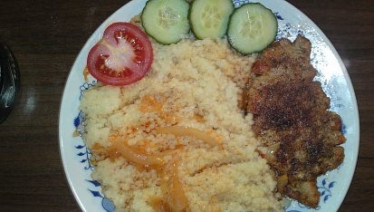 Zázvorovo-cibulové vepřové plátky s tarhoňou