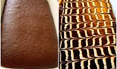 Čokoládový piškot (Po upečení + po ozdobení)