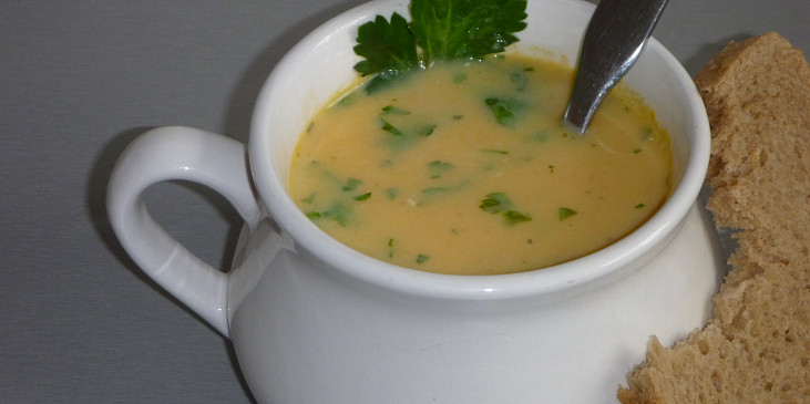 Dýňovo - celerová krémová polévka