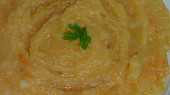 Dýňovo-bramborové pyré se zázvorem