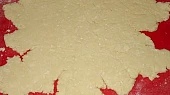 Hermelínové pečivo, těsto vyválíme na sílu 2-3 mm