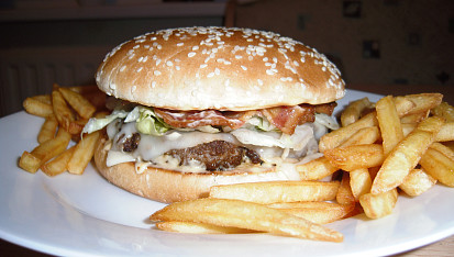 Homemade hamburger\'s
