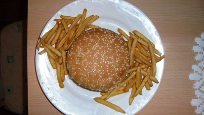 Homemade hamburger\'s