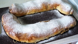 Jablkový rychlý závin