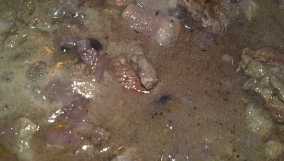 Jelení plec na víně, tymiánu, hříbkách a borůvkách