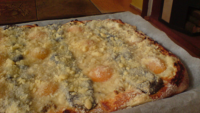 Kecaný koláč (Kleckslkuchen)