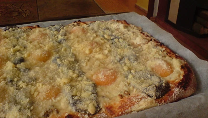 Kecaný koláč (Kleckslkuchen)