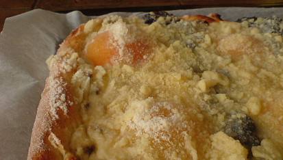 Kecaný koláč (Kleckslkuchen)