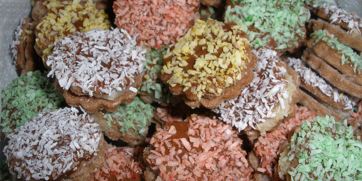 Kokosové dortíčky - cukroví (jiné zdobení)