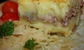 Mleté maso pod bramborovou kaší, Mleté maso pod bramborovou kaší