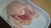 Pečené  plněné kuře