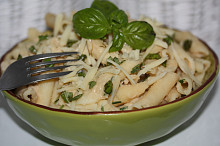 Penne s fazolovým pyré