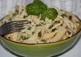 Penne s fazolovým pyré