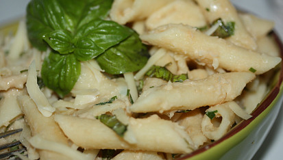 Penne s fazolovým pyré, Penne s fazolovým pyré