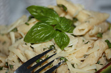 Penne s fazolovým pyré