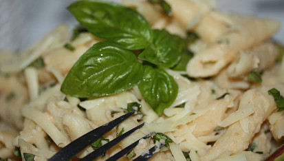 Penne s fazolovým pyré, Penne s fazolovým pyré