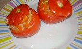 Plněná rajčata (bez masa)
