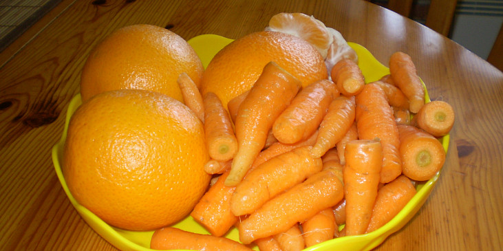 Pomerančový džus (suroviny...)