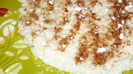 Rýžová kaše z domácí pekárny