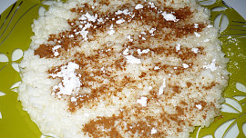 Rýžová kaše z domácí pekárny