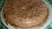 Sacherův dort z mikrovlnky, hotovo