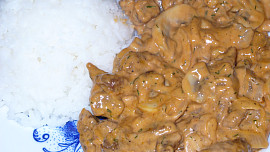 Stroganoff podle dědy šéfkuchaře