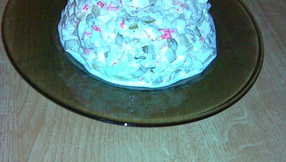 Surimi (krabí) tyčinky - salát