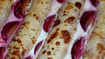 Tvarohové zapečené palačinky