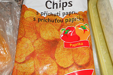 paprikové brambůrky