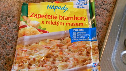 Zapečené brambory "Maggi nápady"
