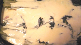 Zapečený mangold s bramborami