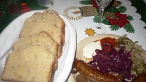 Americký kukuřičný chléb