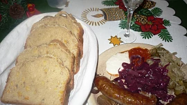 Americký kukuřičný chléb
