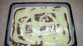 Buchta ze zakysané smetany (nalitý puding na těstě)