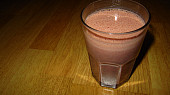 Čokoládovo jahodový smoothie