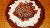Jehněčí hřbet podle mne, Jehněčí hřbet s rýží