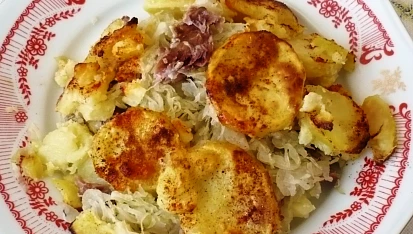 Jemné zapečené brambory