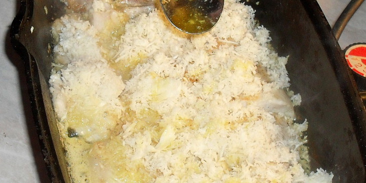 Kapřík na másle s křenovou krustičkou