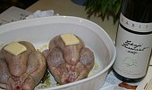 Máslová baby kuřátka s macerovaným rozmarýnem a vůní česneku