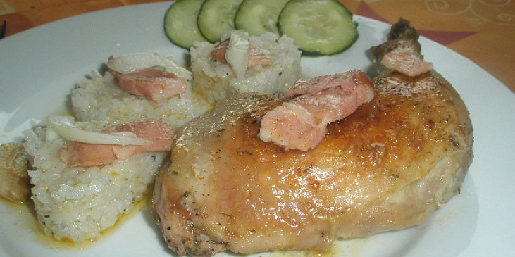 Pečené kuře jako od Jamieho Oliviera