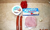 Plněná sýrová roláda, ingredience