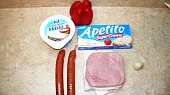 Plněná sýrová roláda, ingredience