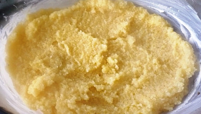Polenta s pršutem