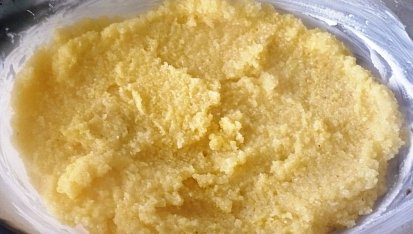 Polenta s pršutem