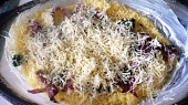 Polenta s pršutem