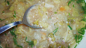 Polévka plná zdraví (detail)