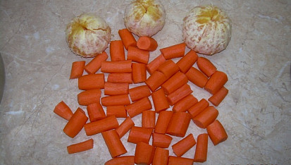 Pomerančový džusíček, ingredience