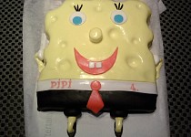 Postavička z pohádky-spongebob